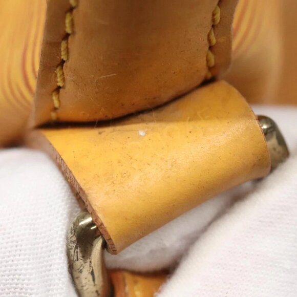 LOUIS VUITTON Epi Petit Noe Shoulder Bag Yellow M44109 LV Auth 131902 - Picture 6 of 14